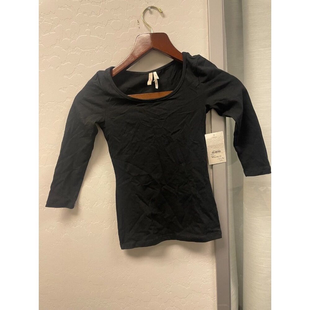 Nordstrom Frenchi Women's Black Top XS